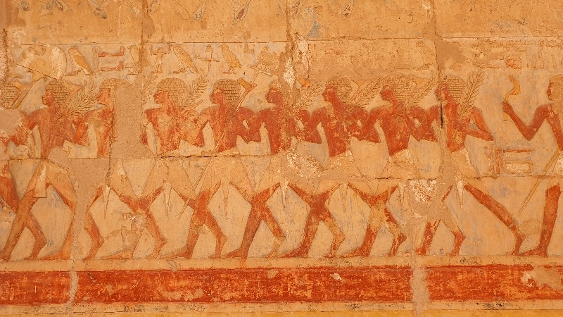 Le temple d'Hatchepsout. Louxor.