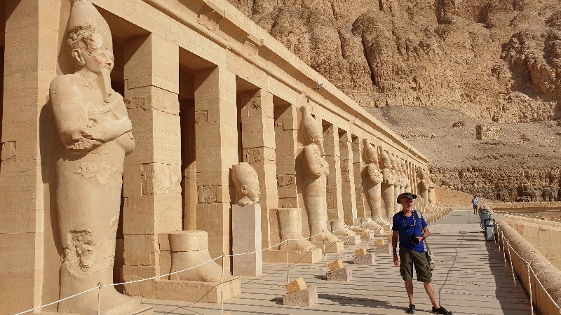 Le temple d'Hatchepsout. Louxor.