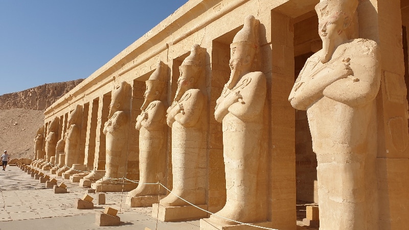 Le temple d'Hatchepsout. Louxor.