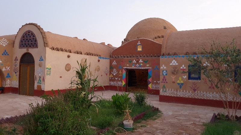 Kabbara, The nubian House. Abou Simbel.