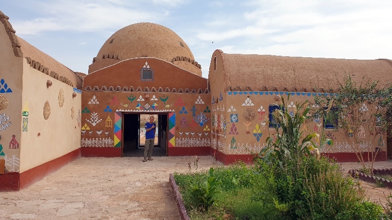 Kabbara, The nubian House. Abou Simbel.