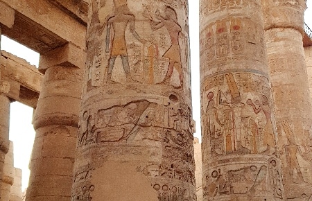 Le temple de Karnak. Louxor, Karnak.