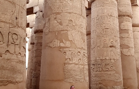 Le temple de Karnak. Louxor, Karnak.