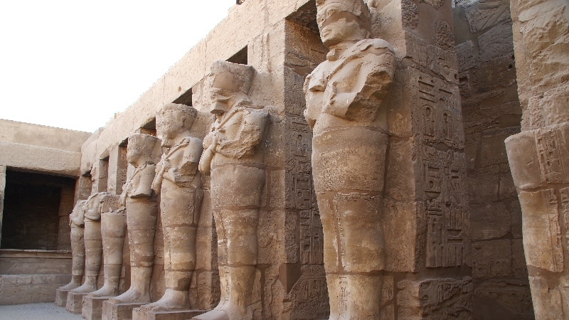 Le temple de Karnak. Louxor, Karnak.