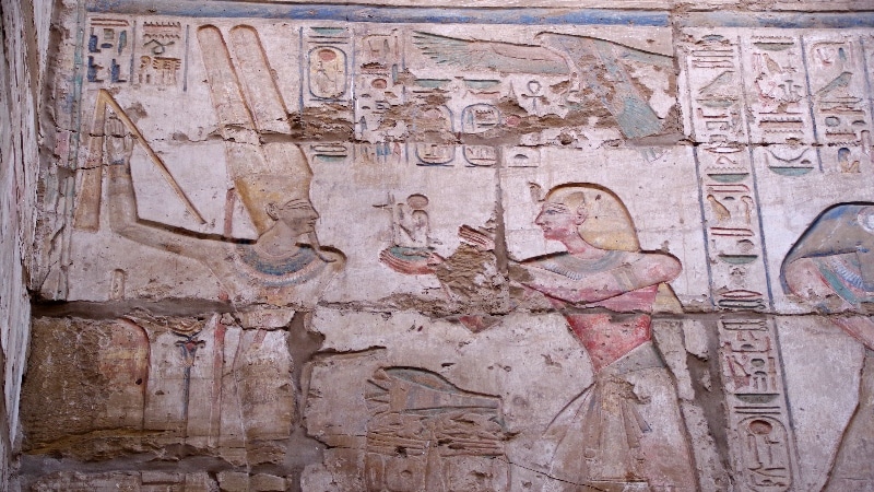 Le temple de Karnak. Louxor, Karnak.
