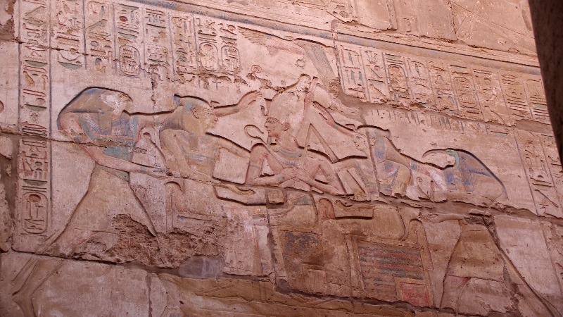Le temple de Karnak. Louxor, Karnak.