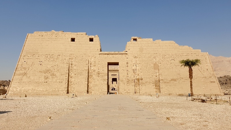 Temple de Medinet Abou. Louxor.