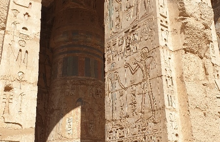 Temple de Medinet Abou. Louxor.