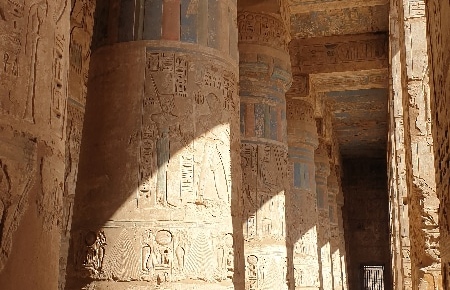 Temple de Medinet Abou. Louxor.