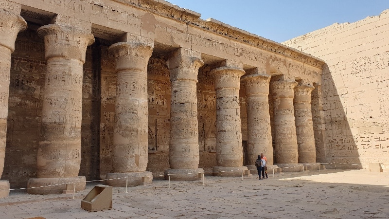 Temple de Medinet Abou. Louxor.