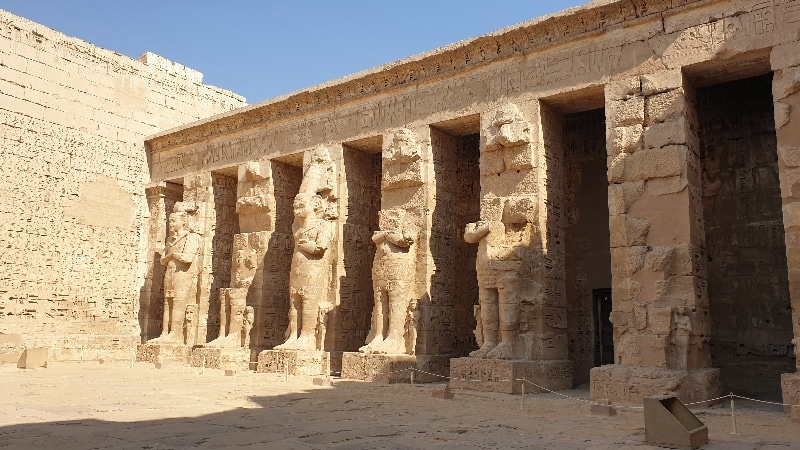 Temple de Medinet Abou. Louxor.