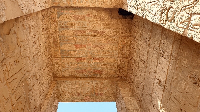 Temple de Medinet Abou. Louxor.
