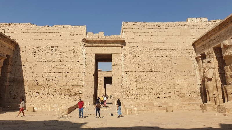 Temple de Medinet Abou. Louxor.
