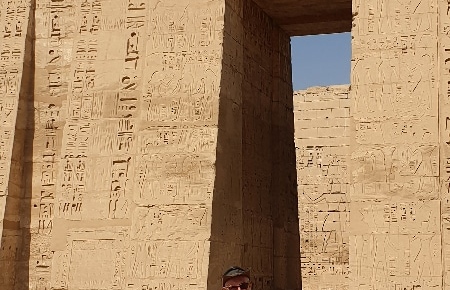 Temple de Medinet Abou. Louxor.