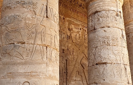 Temple de Medinet Abou. Louxor.