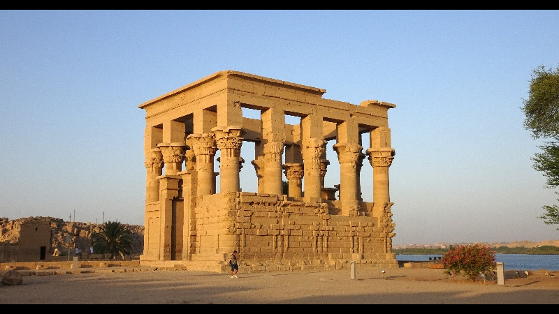 Le temple de la déesse Isis sur l’île de Philae. Assouan.