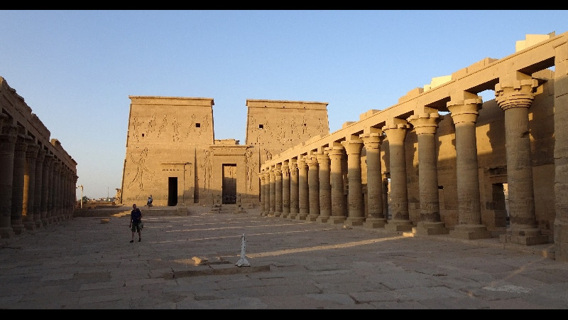 Le temple de la déesse Isis sur l’île de Philae. Assouan.