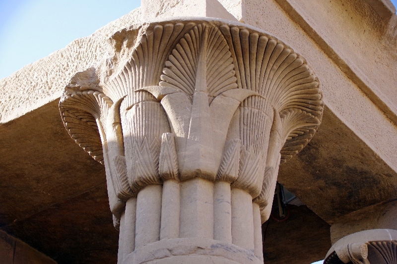 Le temple de la déesse Isis sur l’île de Philae. Assouan.