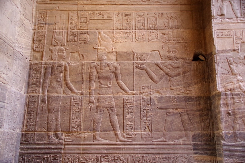 Le temple de la déesse Isis sur l’île de Philae. Assouan.