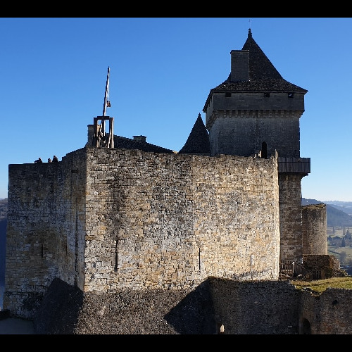 Château de Castelnaud la Chapelle. Dordogne