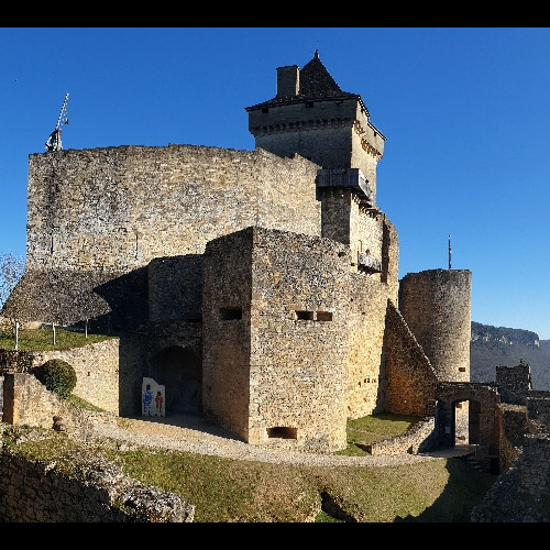Château de Castelnaud la Chapelle. Dordogne