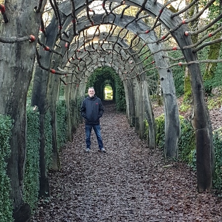 Dans le Jardin de Marqueyssac. Dordogne