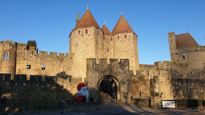 La Porte Narbonnaise. Carcassonne