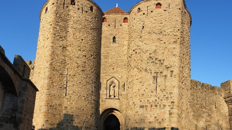 La Porte Narbonnaise. Carcassonne