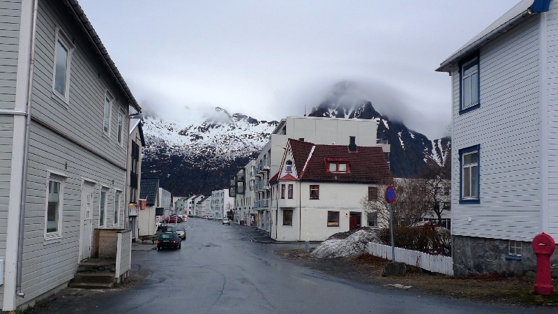 Le bourg de Svolvær. Svolvær