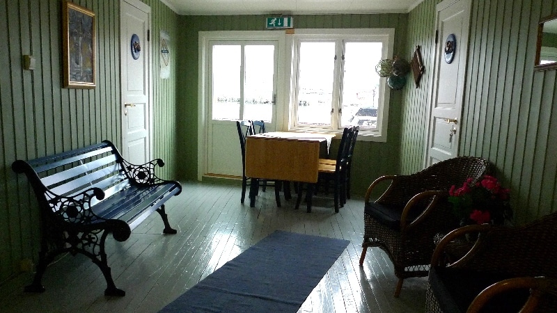Notre hôtel très cosy. Ambiance sobre scandinave. Svolvær