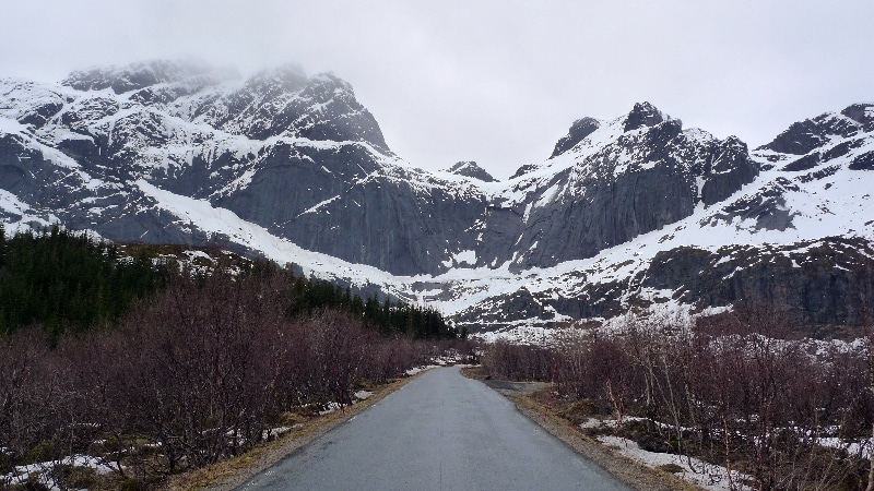 Le printemps n'est vraiment pas arrivé ! îles Lofoten