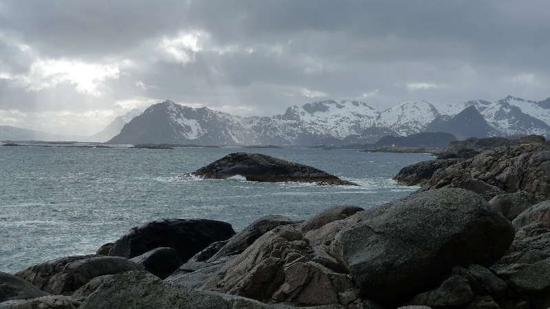 Un rayon de soleil ? îles Lofoten