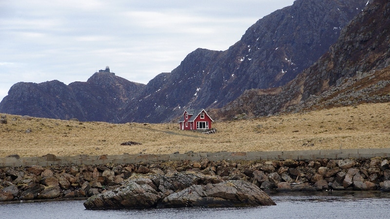 Nous arrivons à Nyksund sur l'ile de Langøya. îles Lofoten