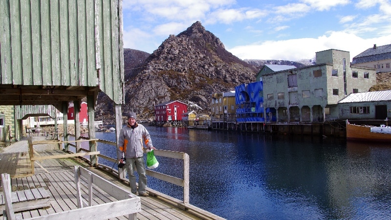 Nyksund sur l’île de Langøya. îles Lofoten