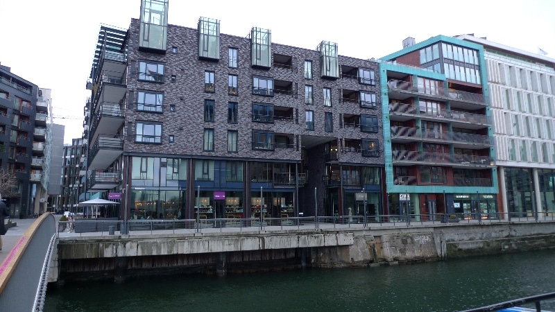 Immeuble contemporain à Oslo. Oslo