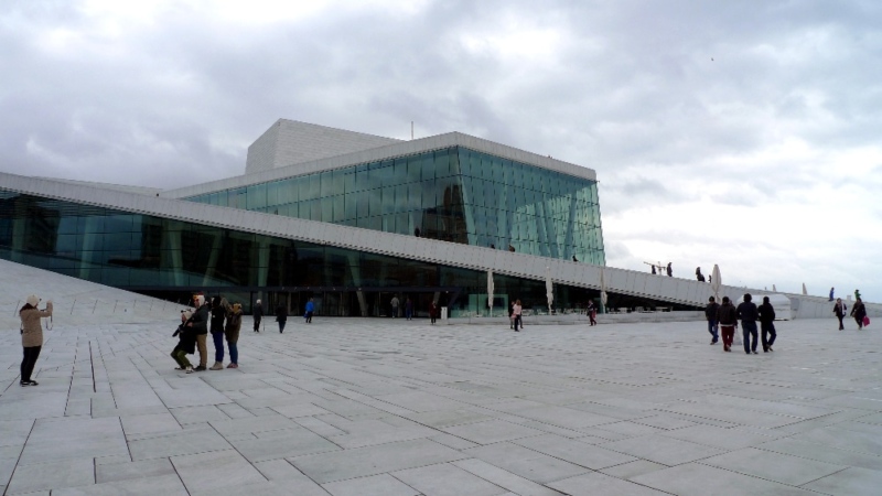 Oslo, l'opéra. Oslo