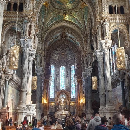 La Basilique de Fourvière. Lyon