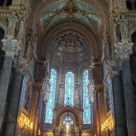 La Basilique de Fourvière. Lyon