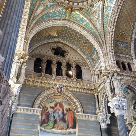 La Basilique de Fourvière. Lyon