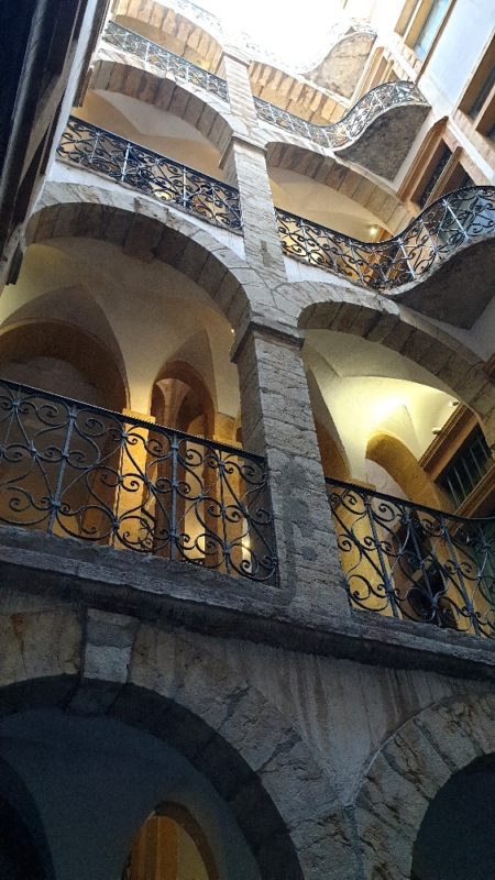 Traboules du vieux Lyon. Lyon