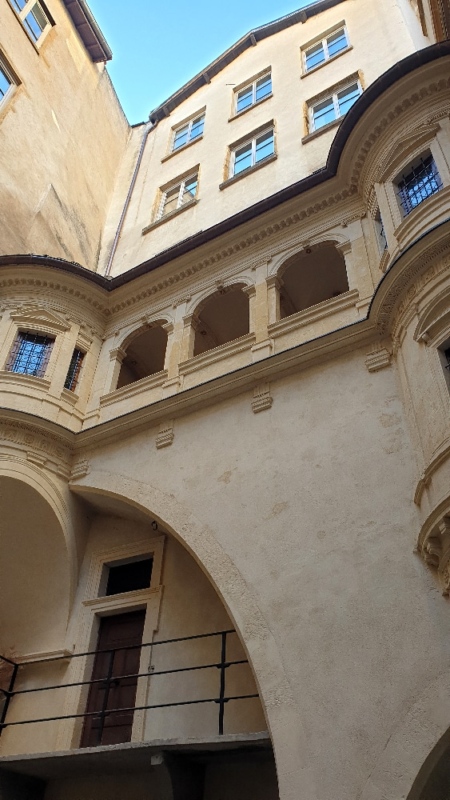 Les traboules du vieux Lyon. Lyon