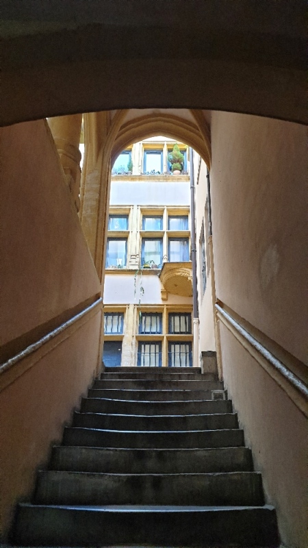 Les traboules du Vieux Lyon. Lyon