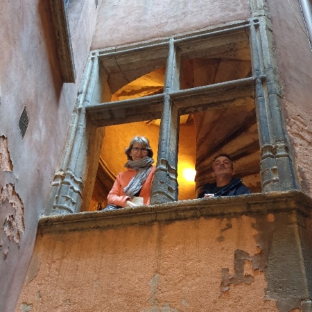 Les traboules du Vieux Lyon. Lyon