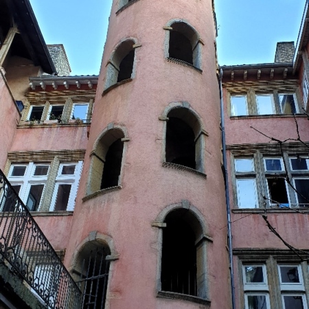 Les traboules du Vieux Lyon. Lyon