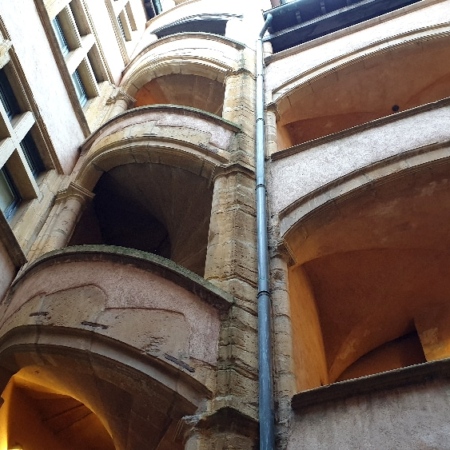 Les traboules du Vieux Lyon. Lyon