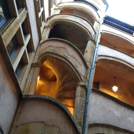 Les traboules du Vieux Lyon. Lyon