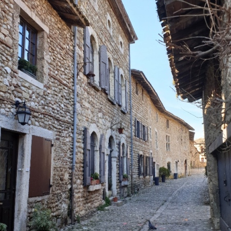 Ruelles de Pérouges. Pérouges