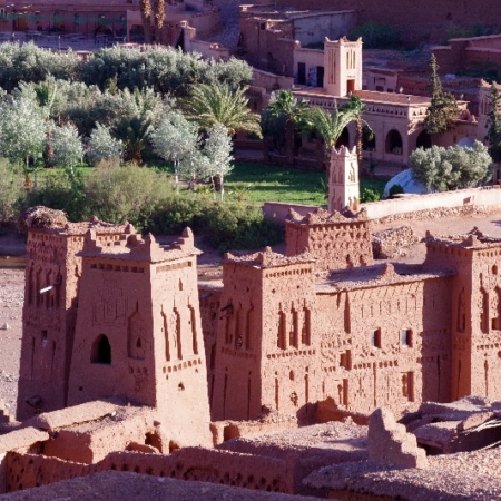 Une des kasbah. Aït Ben Haddou