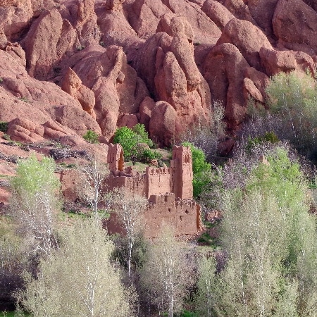 Une ruine isolée. Boumalne Dadès