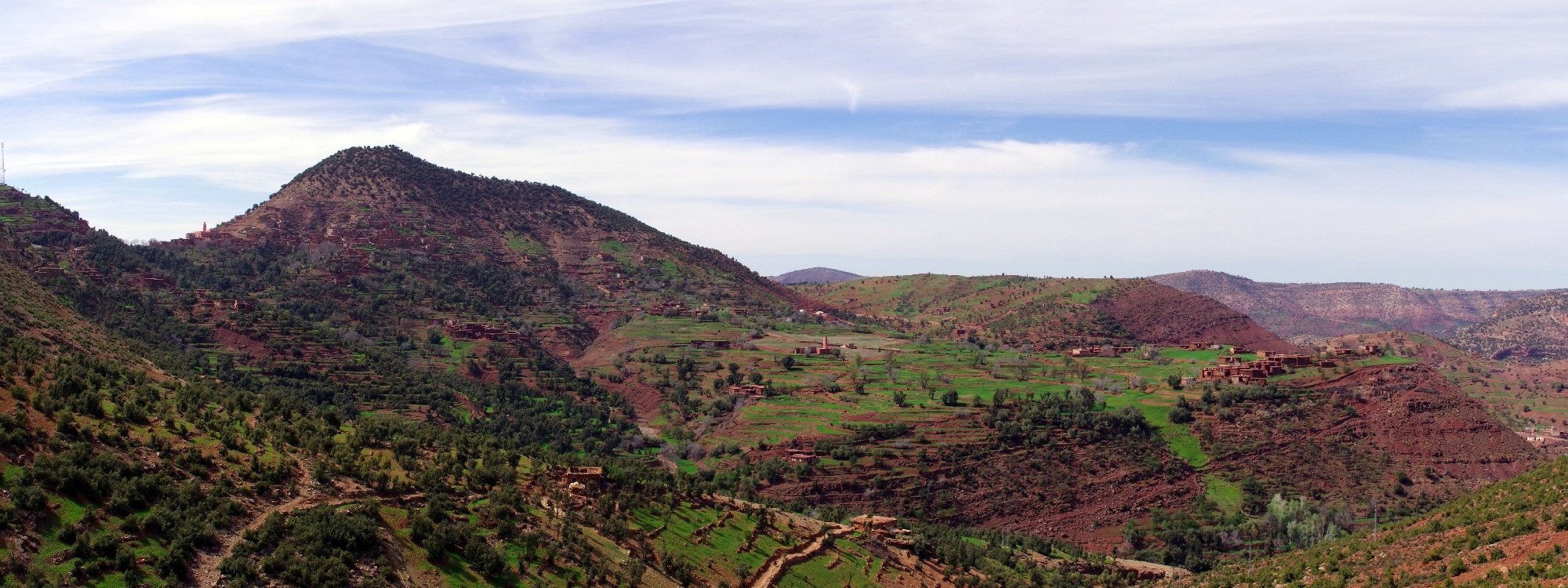 Boucle dans l'Atlas Atlas